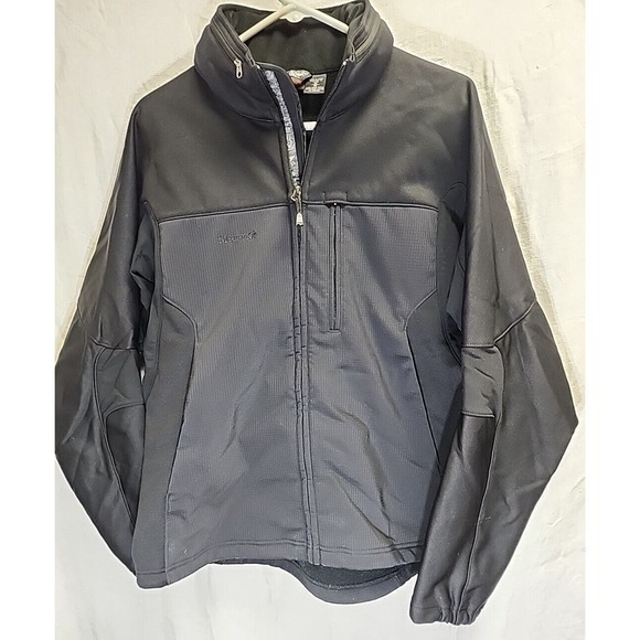 MARMOT  Windstopper Women's Med Black Full Zip Windbreaker  Hooded Fleece Jacket - Picture 1 of 8